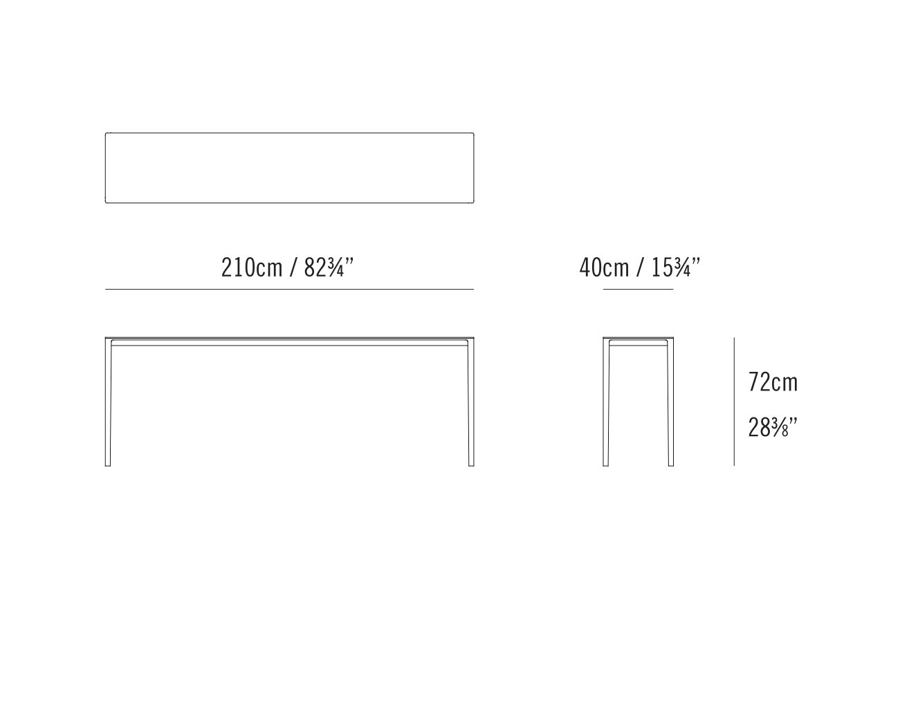 ABLE CONSOLE TABLE