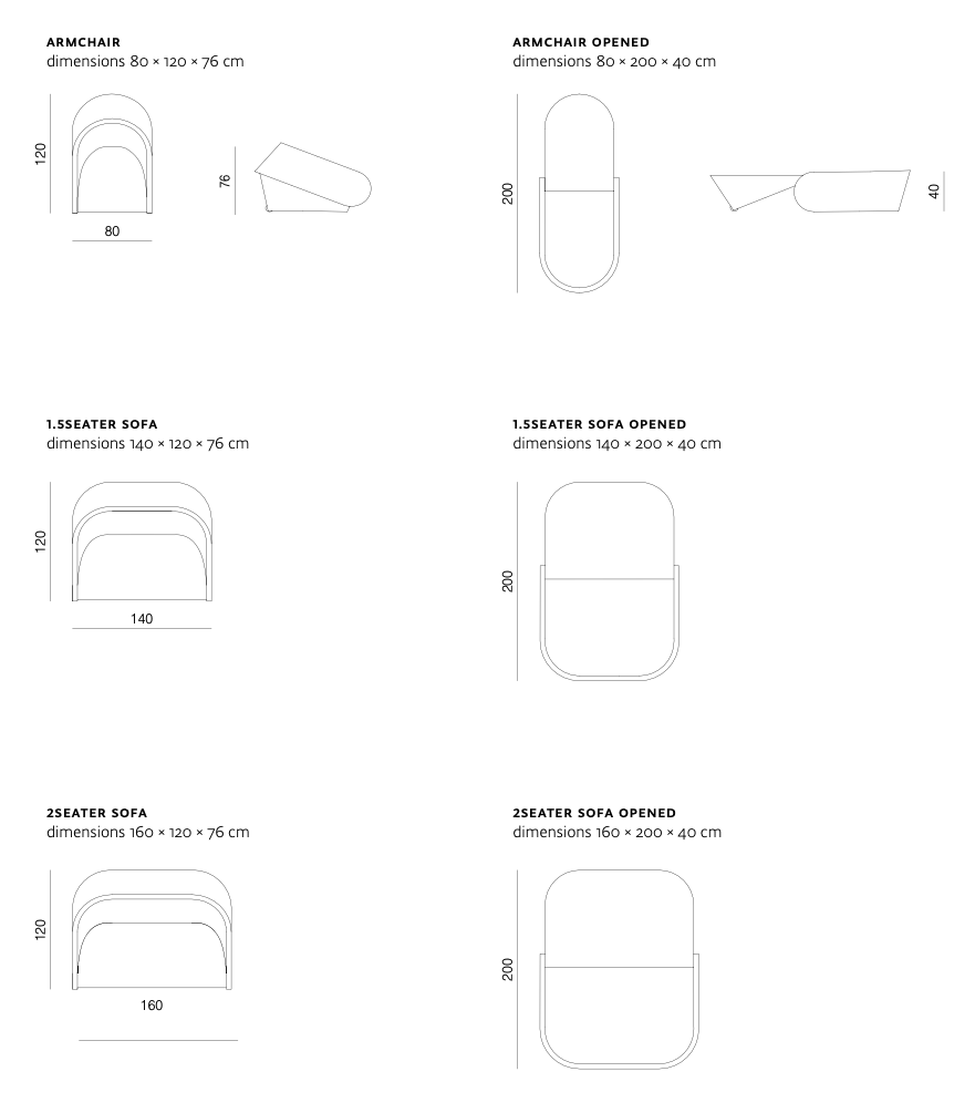 UP-LIFT SOFA BED