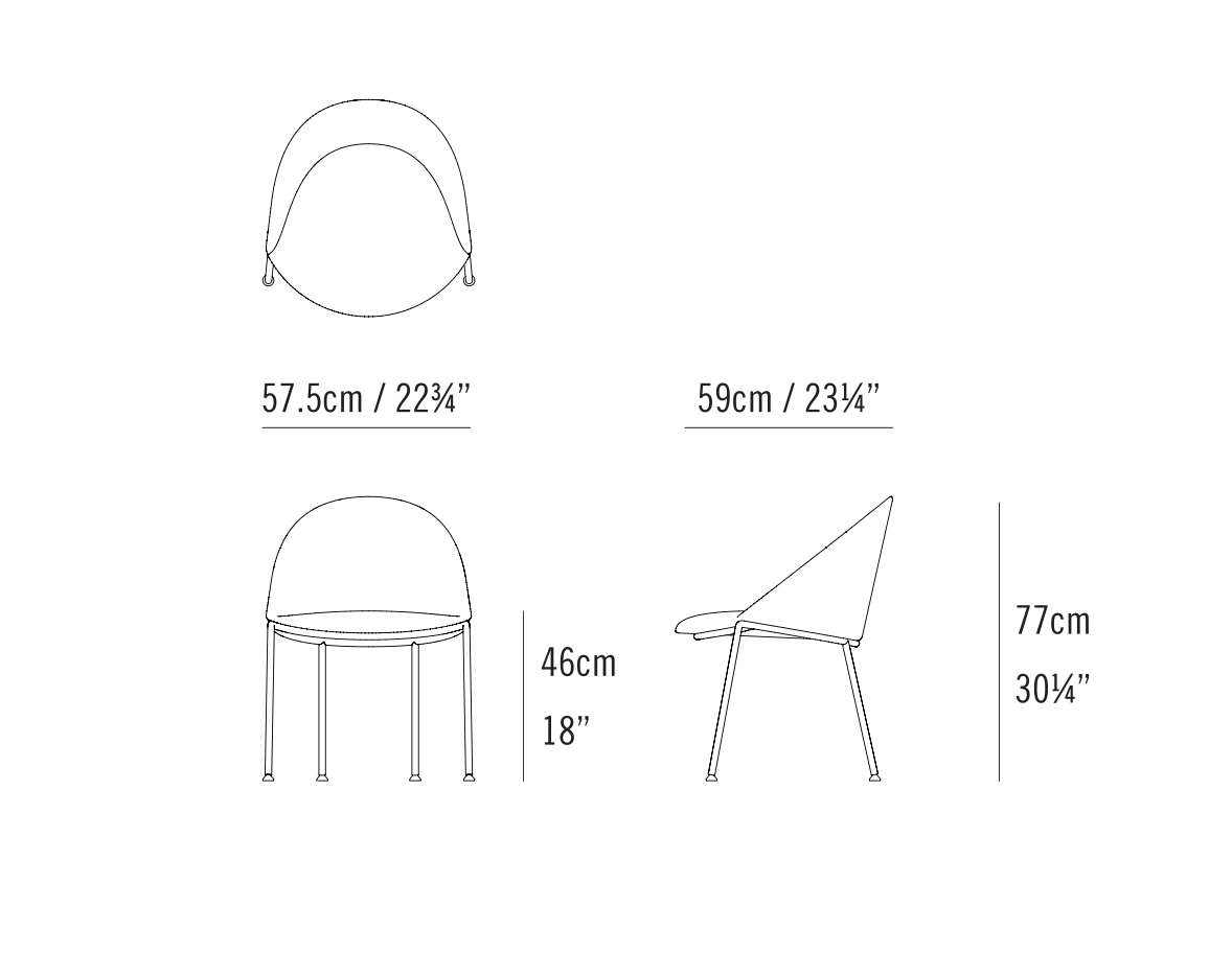 CIRCA STOOL & SIDE CHAIR