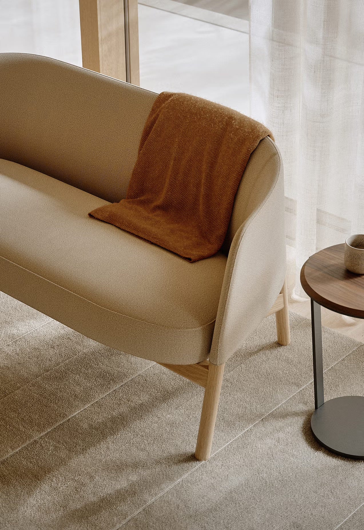 COLLAR 2 SEATER SOFA