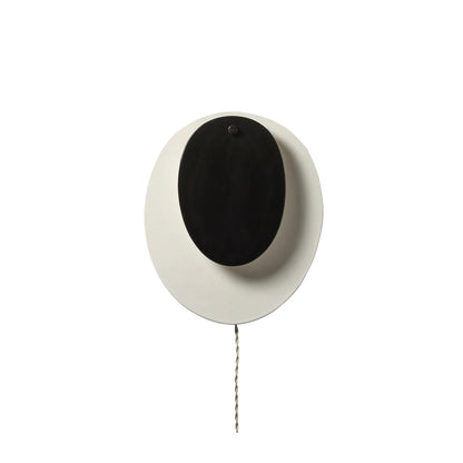 Wall lamp 02 white - black Nebula