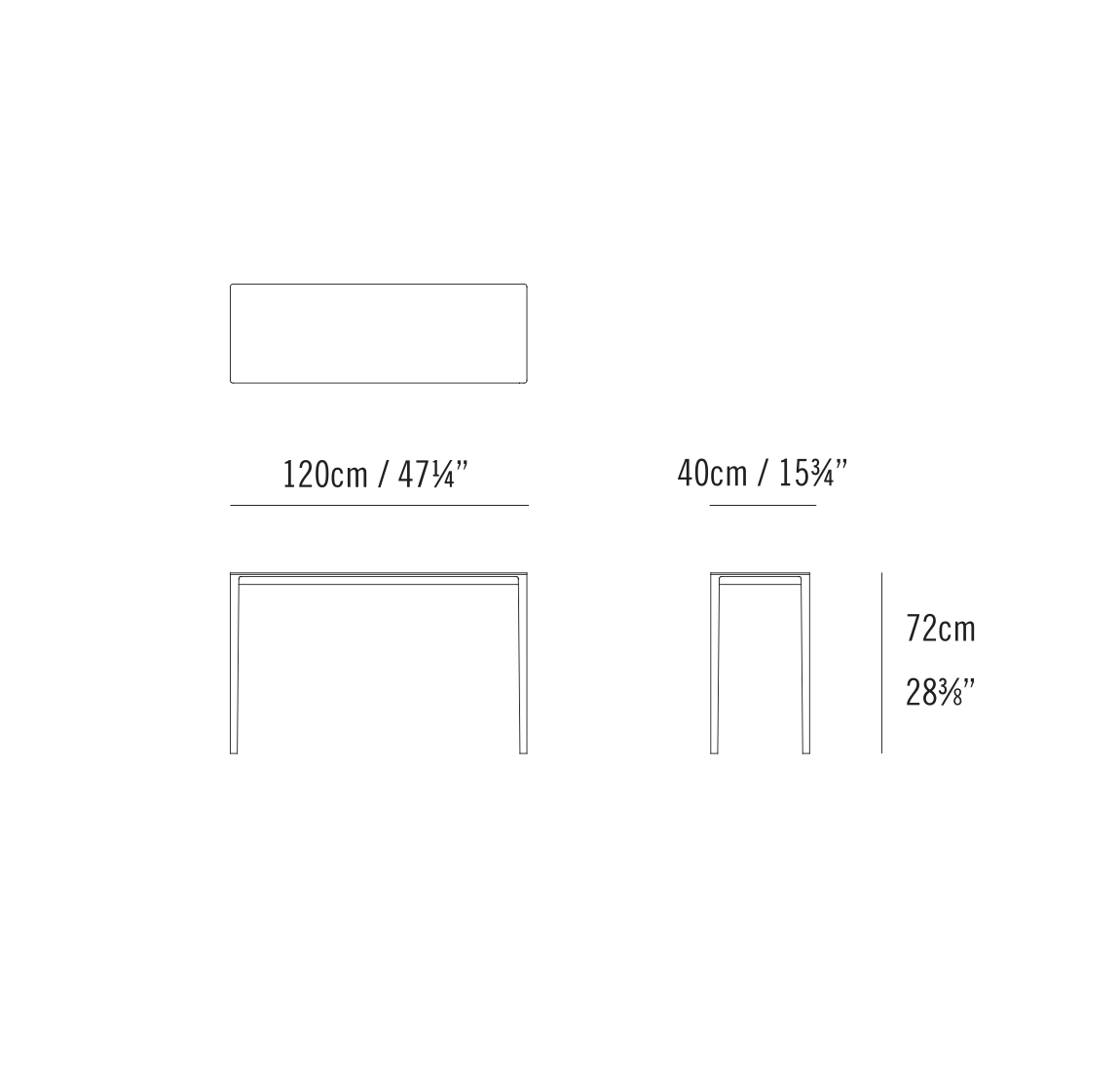 ABLE CONSOLE TABLE