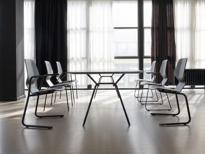 OBLIKANT CHAIR WITH ARMRESTS