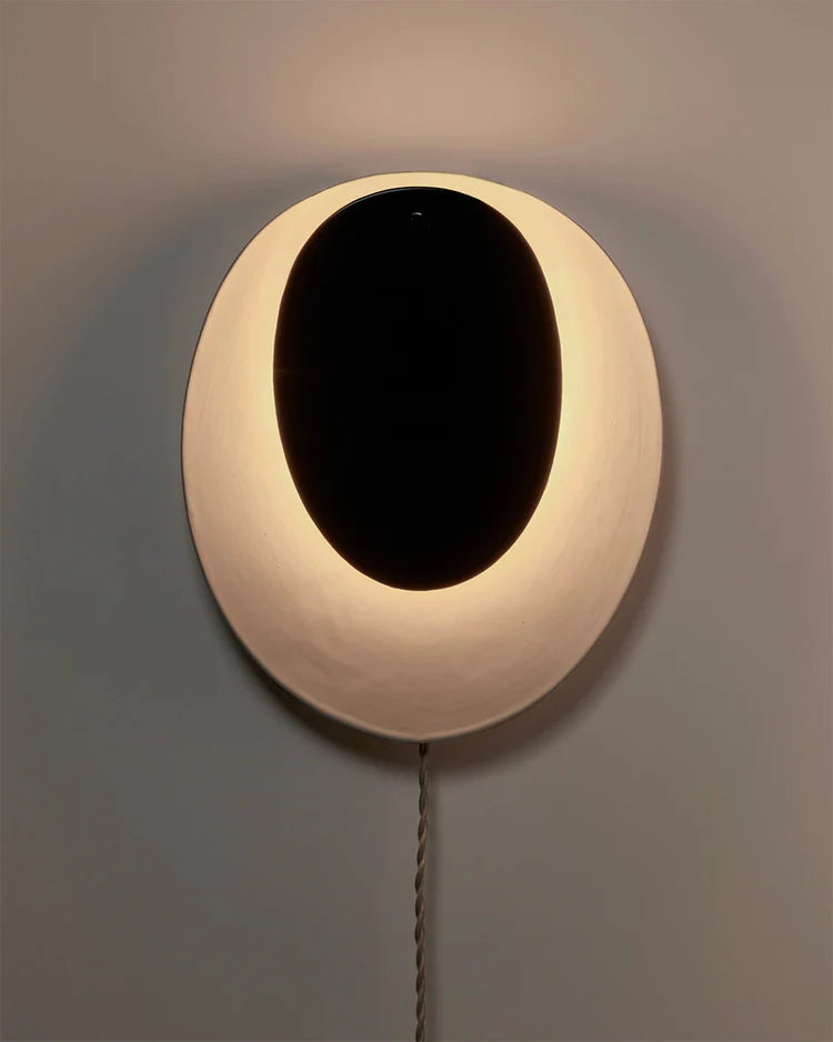 Wall lamp 02 white - black Nebula