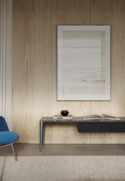 ABLE DESK AND LOW CONSOLE
