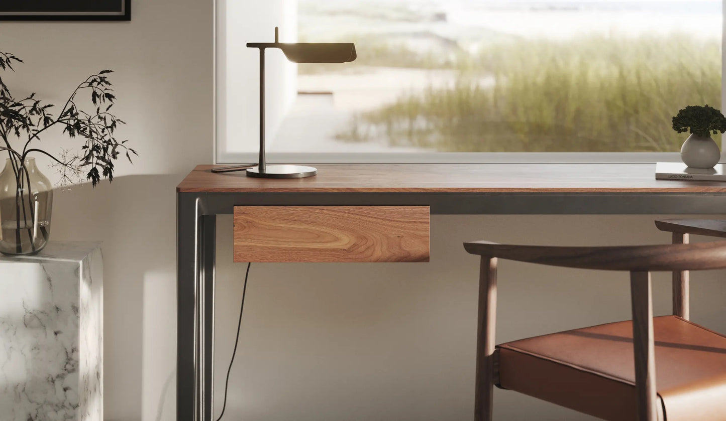 ABLE DESK AND LOW CONSOLE