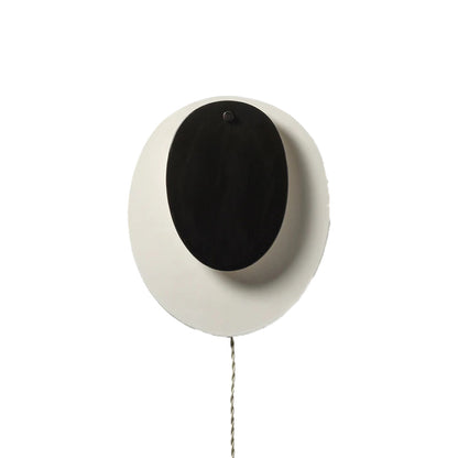 Wall lamp 02 white - black Nebula