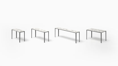 ABLE DESK AND LOW CONSOLE